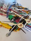 Cocktail Drink Stir Swizzle Sticks Mixed Lot Of Vintage