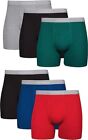 Hanes Mens 6 Pack Wicking Tagless Boxer Briefs 2xl 44 46  28 Nwt