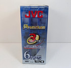 Jvc Premium Clear Color T-120 Vhs 3-pack Video Cassette Tapes 6hrs Sealed Htf