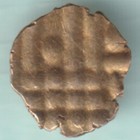 French India Cochin Gold Fanam Rare Small Coin