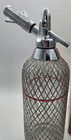 Vintage Nippon Nittan Tansan Gas Co Mesh Glass Seltzer Bottle Original Box Japan