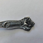 Antique 1910 Sterling Silver Alvin Morning Glory Tea Spoon Teaspoon Heirloom