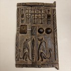 Dogon Tribal Wood Granary Door Carved Mali African Art Culture 