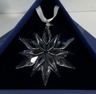 Swarovski   Annual Edition   Christmas Ornament 2011 Snowflake Crystal With Box