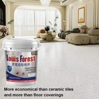 High-gloss Marble Effect Epoxy Floor Coating  Louis Forest Epoxy Floor Paint