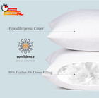 Euro Pillow Inserts 26 X 26  pack Of 2  White   Down Feather Pillow Stuffer  Pre