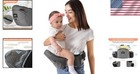 Baby Hip Carrier With Safety Buckle   Pockets - Comfort For Newborns To Toddlers