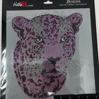 Rhinestone Design   Leopard   Iron On Transfer Hot Fix 21037pcl