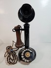 Antique Kellogg s British Rotary Dial Candlestick Vintage Telephone