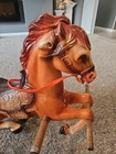 Vtg Mustang Pony Wonder Horse Only Bouncing Rocking Galloping Legs Rare 70 s