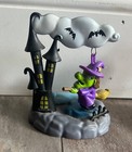 Solar Powered Dancing Halloween Toy Bobble Head Pumpkin And Witch Set 2