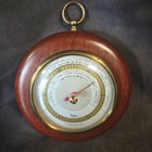 Antique 1927 Taylor Stormoguide Barometer 5    Mahogany Brass Rochester Ny