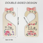 Baby Closet Dividers 8pcs Double-sided Baby Clothes Dividers For Closet Wooden N
