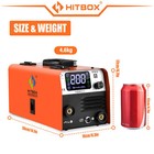 3in1 Mig Welder Hitbox 110 220v 200a Lift Tig Mma Mig Gasless Mig Welder Machine