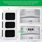 6 Pack Refrigerator Air Filter For Frigidaire Pure Air Ultra 2 Paultra2
