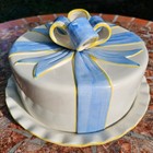 Vintage Ceramic Alabaster Portugal Cake Plate And Dome Cover Ribbons And Bows 