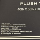 New Kids Blanket Navy Blue Soft Cozy 40    X 50      Nautica Kids