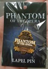 Phantom Of The Opera Rare Broadway Musical Official Lapel Pin New Chandelier 