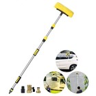  5-12 Foot  20 Ft Reach  Car Wash Brush With 12-inch Soft Bristle  On off 