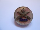 Machine Gun Corps    Ww1  Sweetheart Brooch On Shell Within Silver Frame
