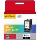 Black Color Ink Pg-245xl Cl246xl For Canon Pixma Mg2920 Mg2522 Mg2550 Mx490 Lot