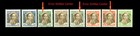 Iraq Irak 1942  King Faisal Ii  Official error Shifted Center very Rare Mnh 3931
