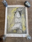 Antique Very Old Big Lithograph Unknown Artist