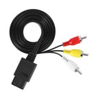 Lot  N64 Snes Gamecube Rca Av Tv Audio Video Stereo Cable Cord For Nintendo 64