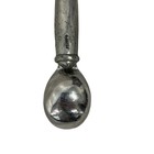 Vtg Carrol Boys Ice Scream Scoop Crown Pewter Stainless Steel South African Art