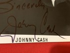 Johnny Cash Signed Photo 