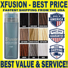 Xfusion 28g Keratin Hair Fibers  9 Colors  Fast Free Ship  Money Back Guarantee 