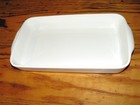 Charles Pillivuyt Porcelain 7  By 11 5  Rectangular Baker With Ears