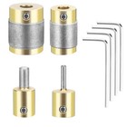 4pcs Diamond Bits For Stained Glass Grinder  Professional Drilling Shaping Grind