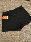 Girls Wonder Nation Jean Shorts L Black