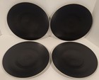 Sasaki Colorstone Matte Black Dinner Plate 10 3 4  Set Of 4 Japan