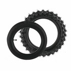 2 50-10 Dirt Bike Tire And Inner Tube Set For Suzuki Drz70 Jr50 Yamaha Pw50
