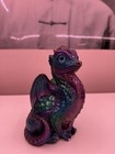 Pe  a 1997 Windstone Collection Young Dragon -  Peacock 