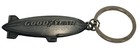 Vintage Goodyear Blimp Tire Tread Depth Gauge Keychain Metal Design Functional T