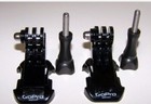 1x Genuine Gopro Vertical Surface J-hook Oem Buckle Mount For All Gopro Cameras