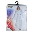 Spirit Whimsical Angel Costume With Imucci Led Wings Medium 8-10 Dress Halo