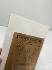 1920s Butterick Pattern New Delton 36in Bust  3817 One Piece Apron Frock Sewing