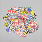 100 Random Skateboard Stickers Vinyl Laptop Luggage Decals Dope Sticker Lot
