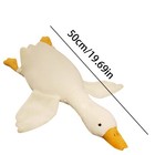 Duck Dog Toy Large Calming Pet Puppy Plush White Realistic For Dog Chew And Play