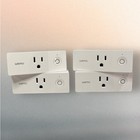 Lot Of 4 Wemo Mini F7c063 Wifi Smart Plugs