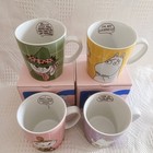 Arabia Moomin Pop Mug 280ml 4pc Set Japan Exclusive Boxed Limited -fast Ship