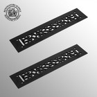 Heat Air Grille Cast Victorian Registers Floor Mount Pack Of 2 Renovators Supply