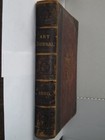Antique 1880 Art Journal -  large  - Leather  Gilt - Clean  Very Fine Condition