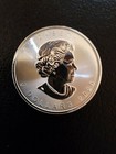 2020 1 Oz  Silver Canadian Maple Leaf  5 Coin Gem Bu  9999 Silver