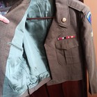Vintage 1950 s Us Army Uniform Jacket Patches 40r Og M-1950 Wool Military