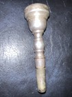 Antique 1920   s Buescher True Tone Silver Plated Trumpet Mouthpiece 30-7